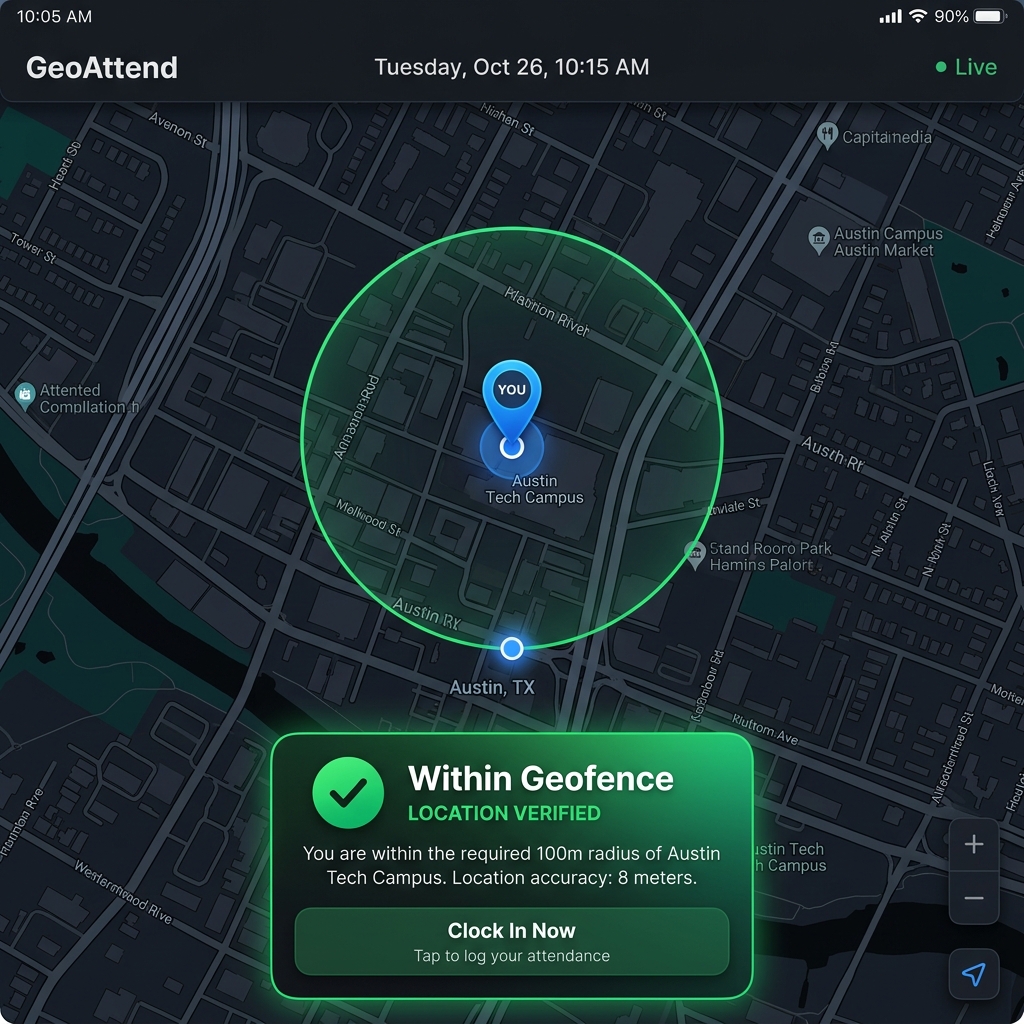 GPS Location UI